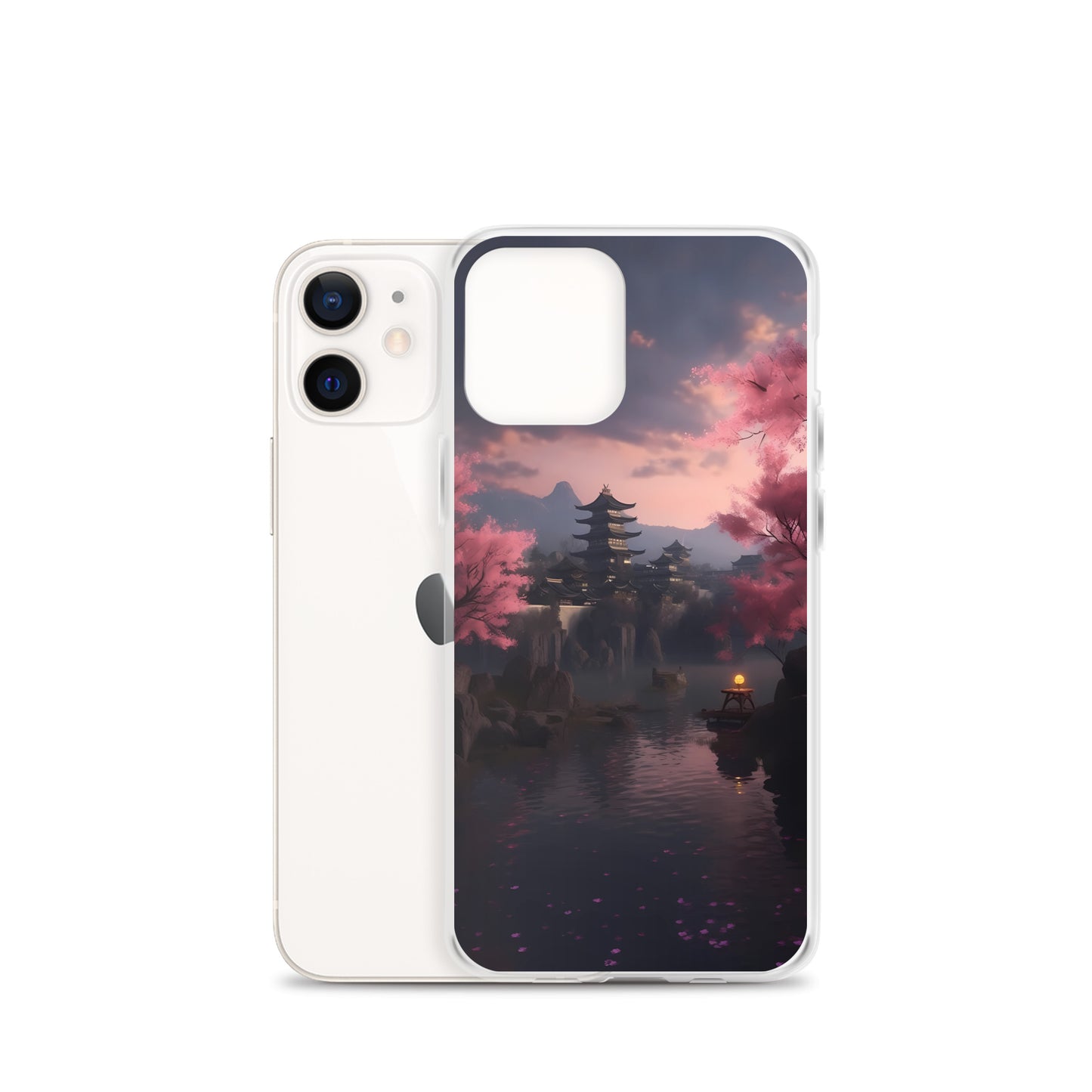 iPhone Case - Cherry Blossoms on Lake