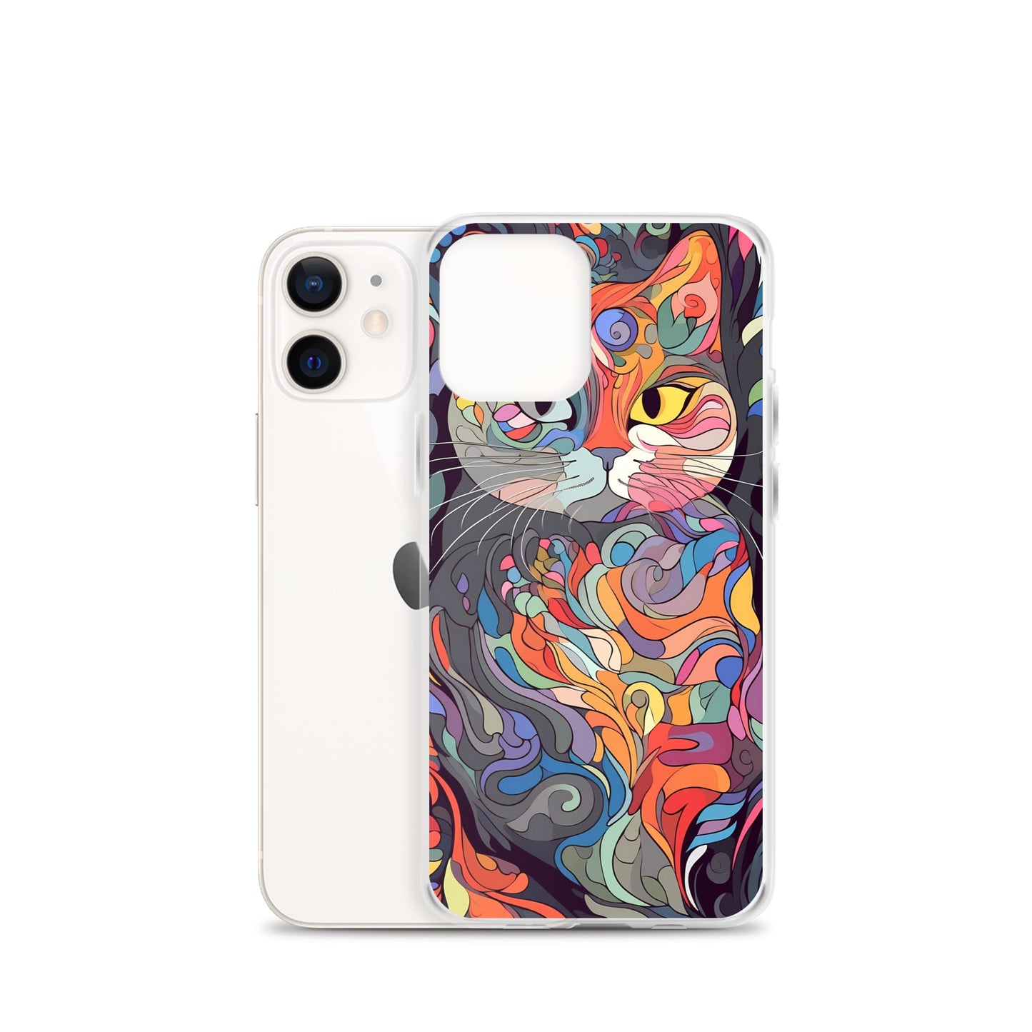 iPhone Case - Psychedelic Cat