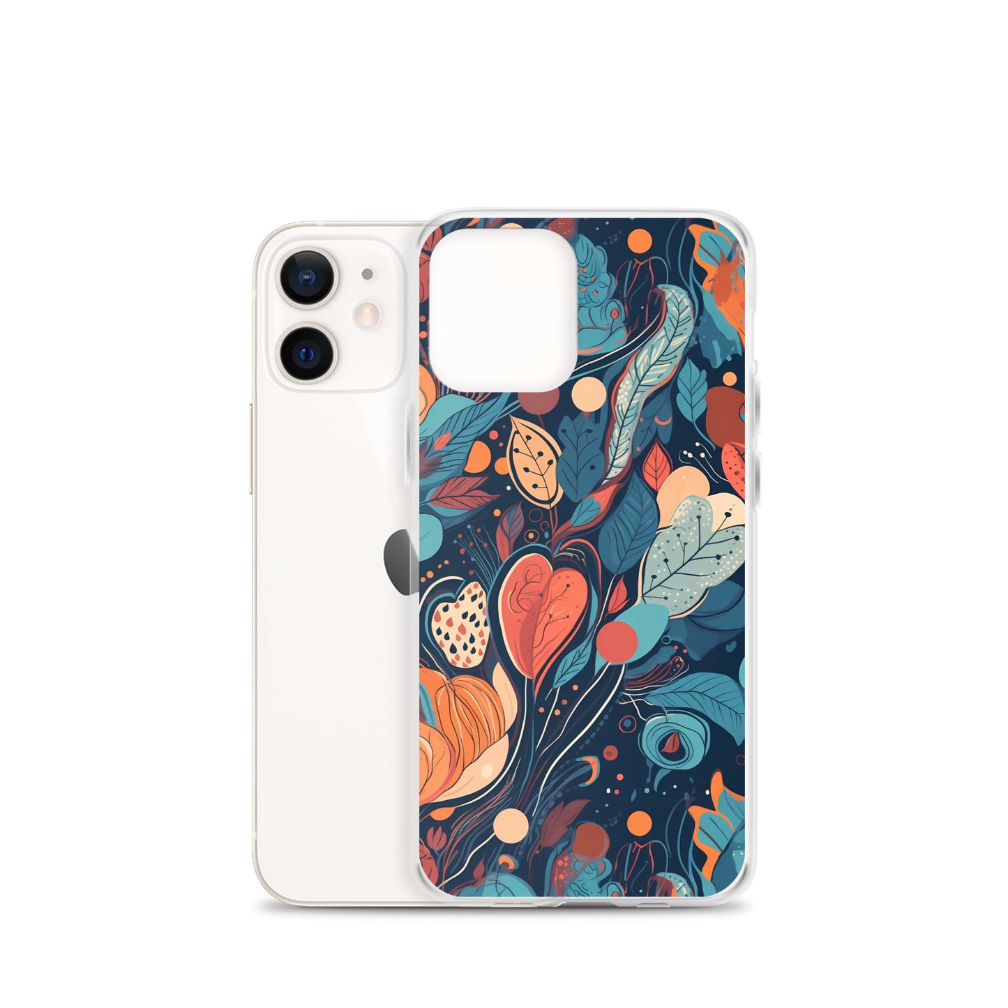 iPhone Case -  Whimsical Leaf Pattern