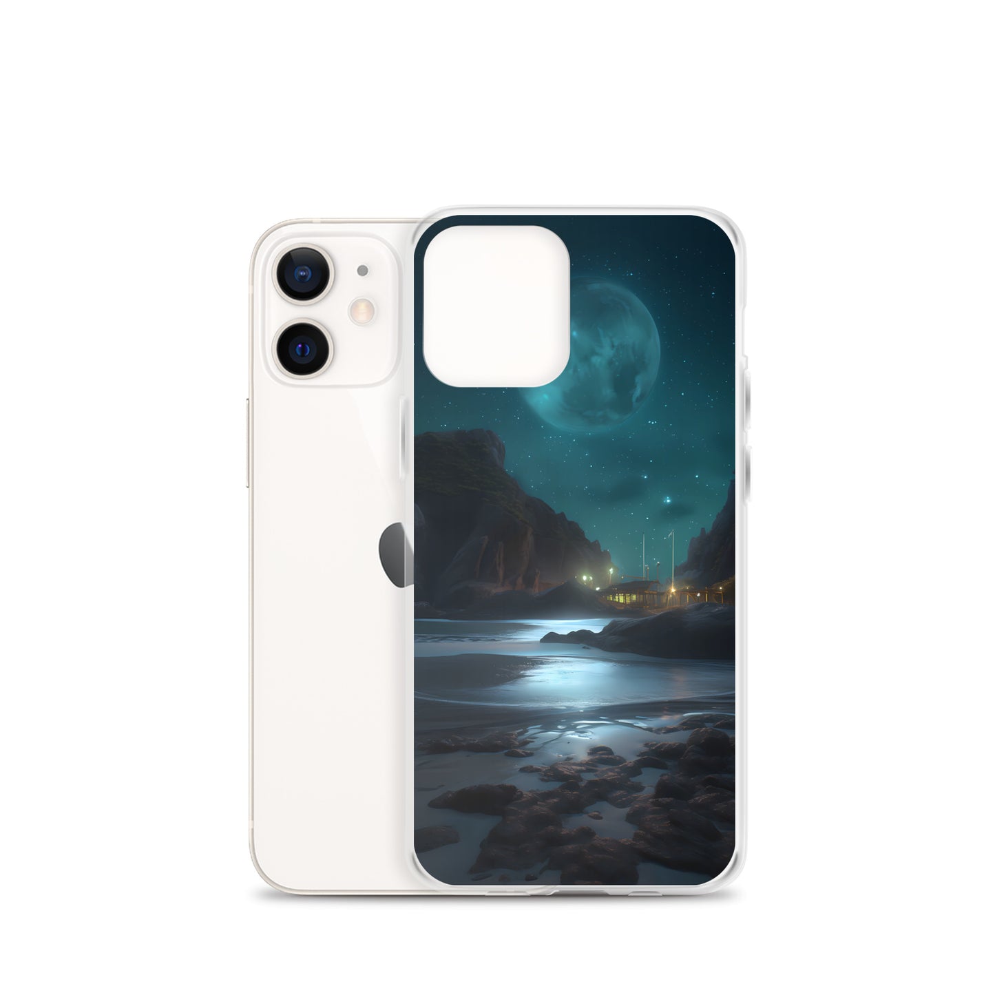 iPhone Case - Moonlit Coastal