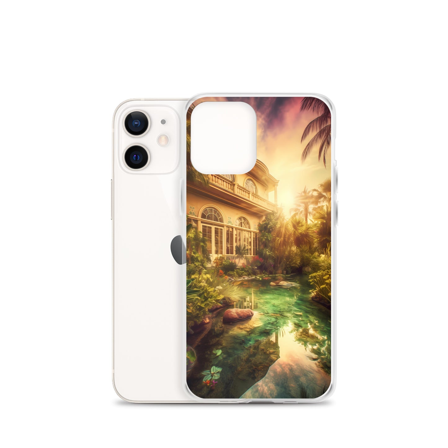 iPhone Case - Tropical Villa at Dusk