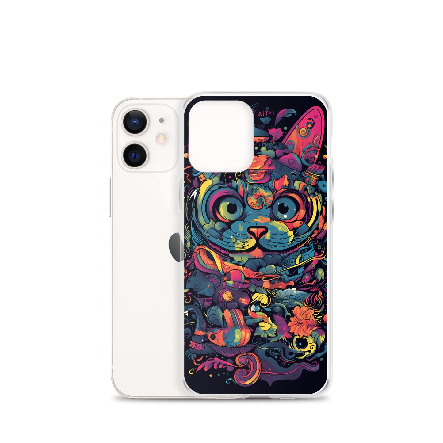 iPhone Case - Psychedelia Cat