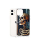 iPhone Case - Skull Flower Skeleton