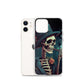 iPhone Case - Cryptidcore Skeleton Smoker