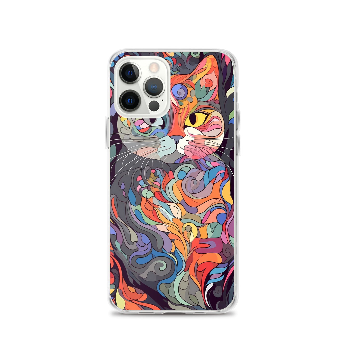 iPhone Case - Psychedelic Cat