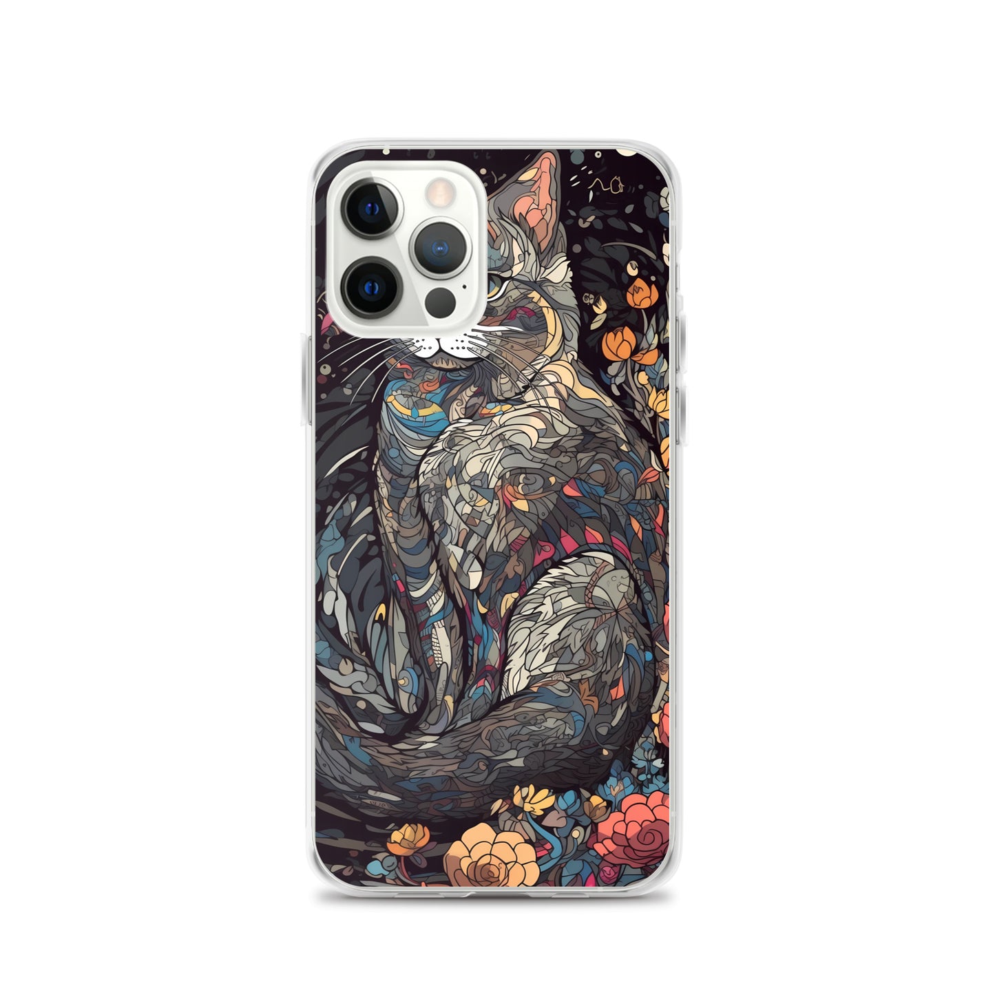 iPhone Case - Gray Cat Garden