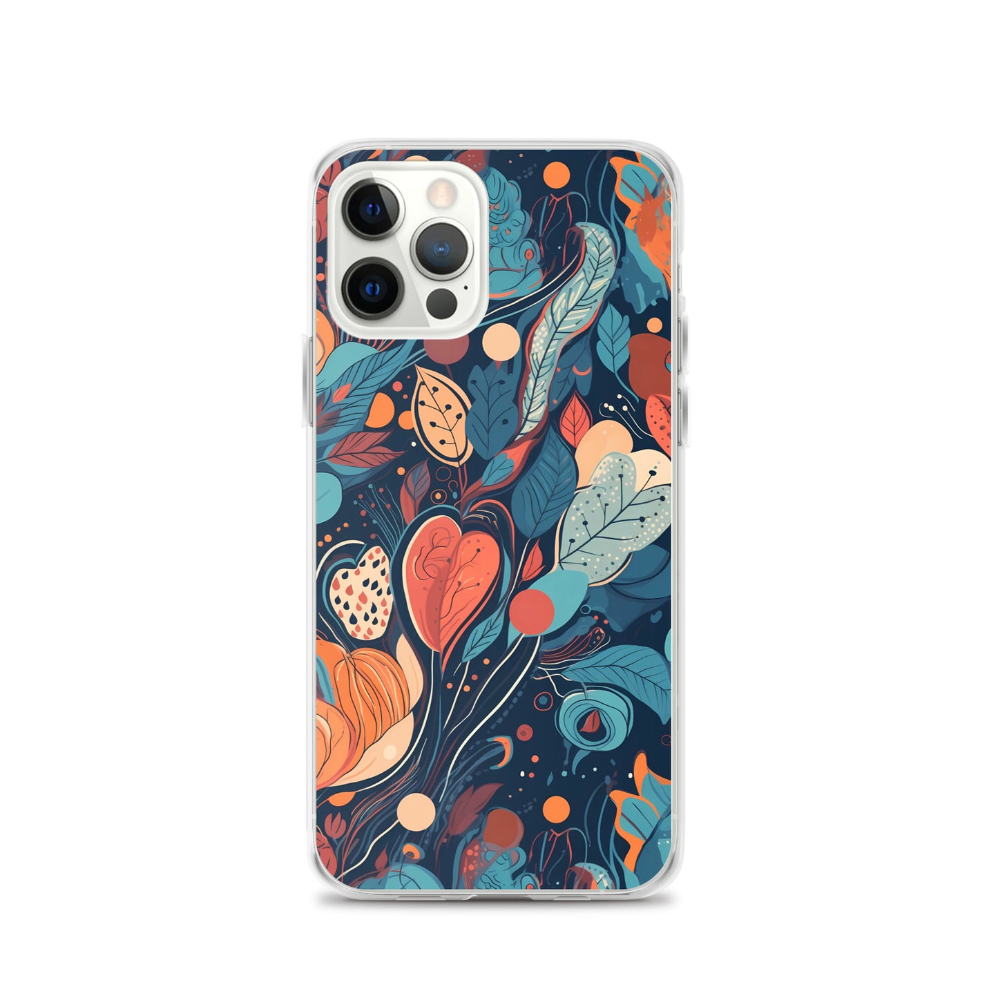 iPhone Case -  Whimsical Leaf Pattern