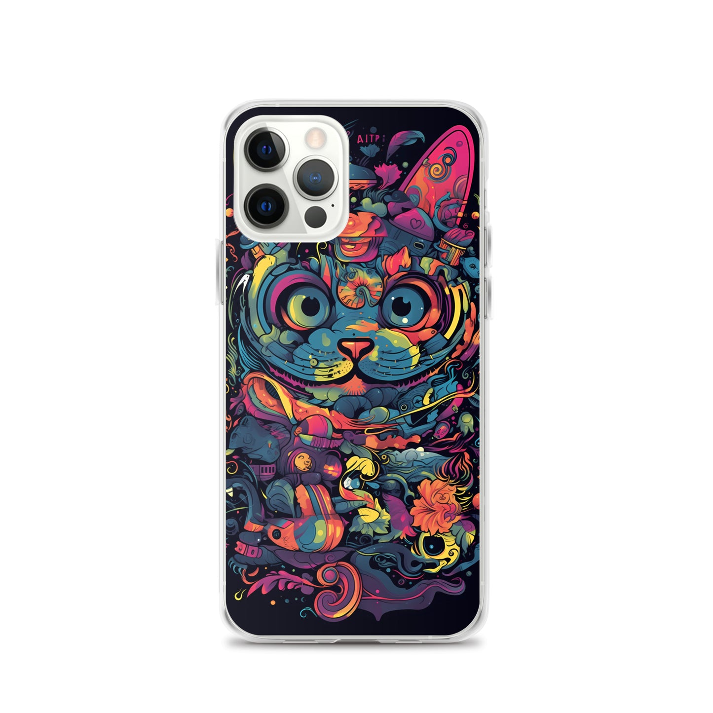 iPhone Case - Psychedelia Cat
