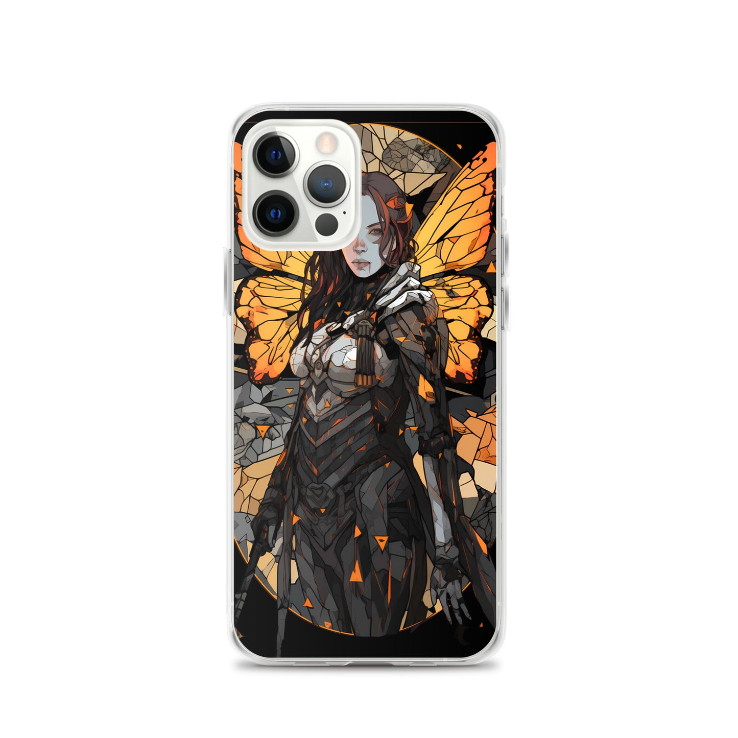 iPhone Case - Winged Woman Stained Glass