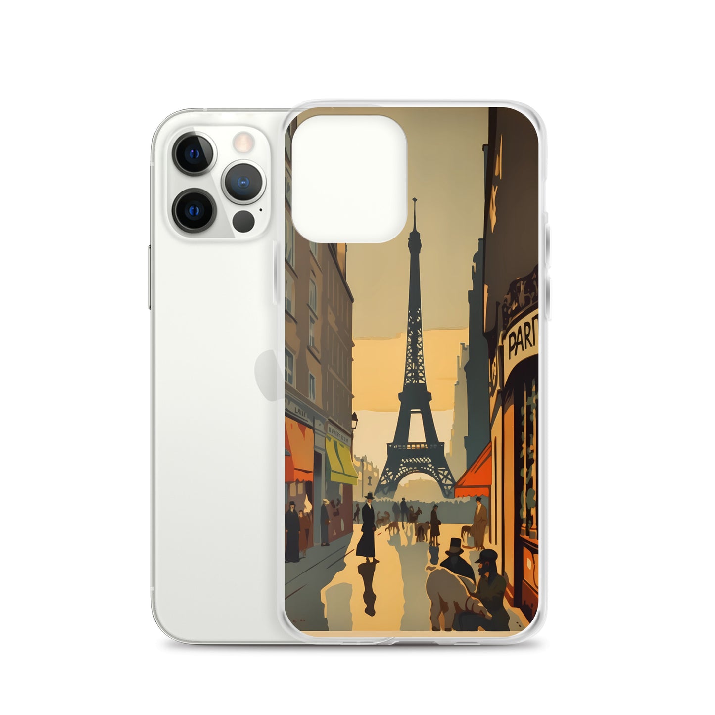 iPhone Case - Vintage Adverts - Parisian Street