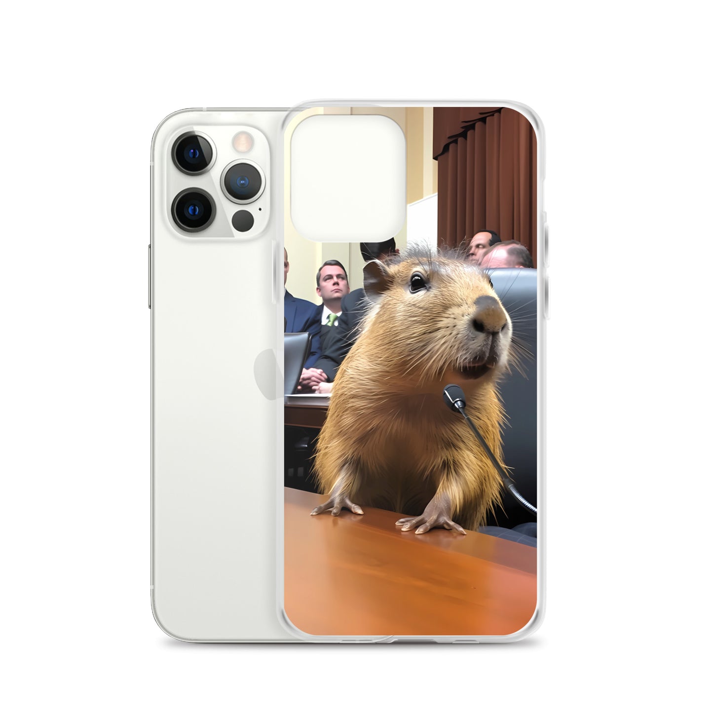 iPhone Case - Testifying Capybara