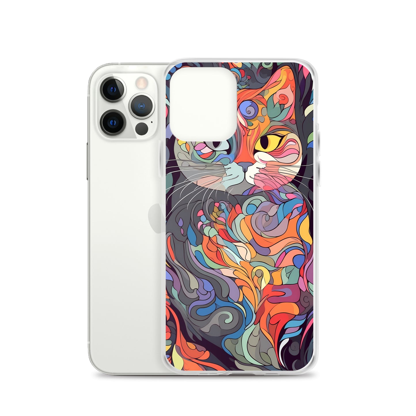 iPhone Case - Psychedelic Cat