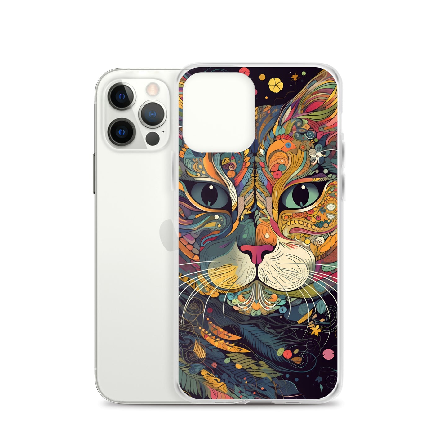 iPhone Case - Cosmic Floral Cat