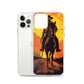 iPhone Case - Redemption in Amber and Silver