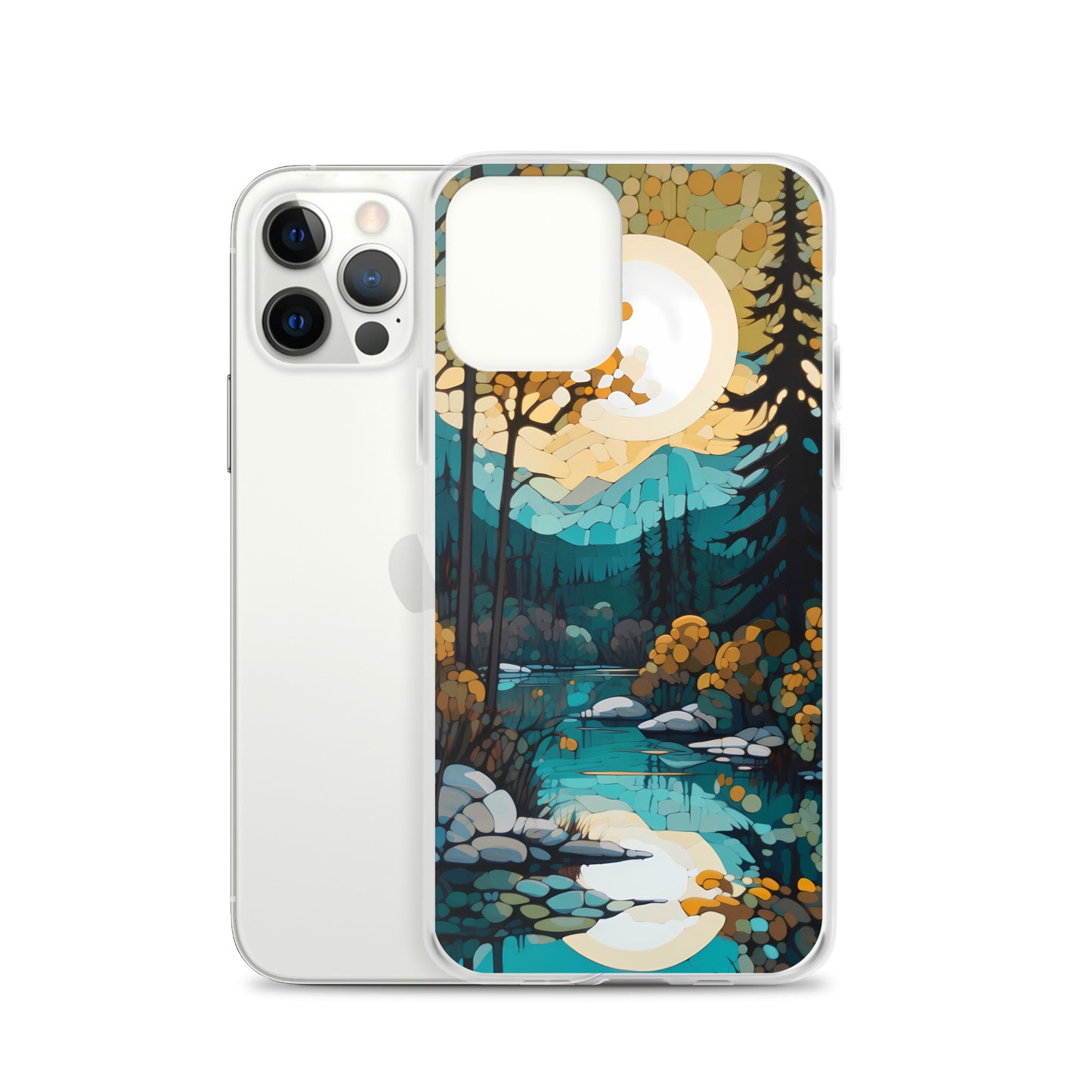 iPhone Case - The Moonlit Land & Lake