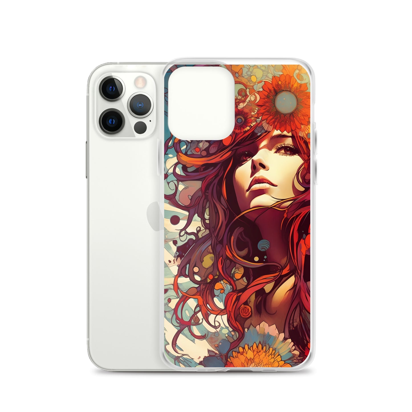 iPhone Case - Flower Immersed Woman