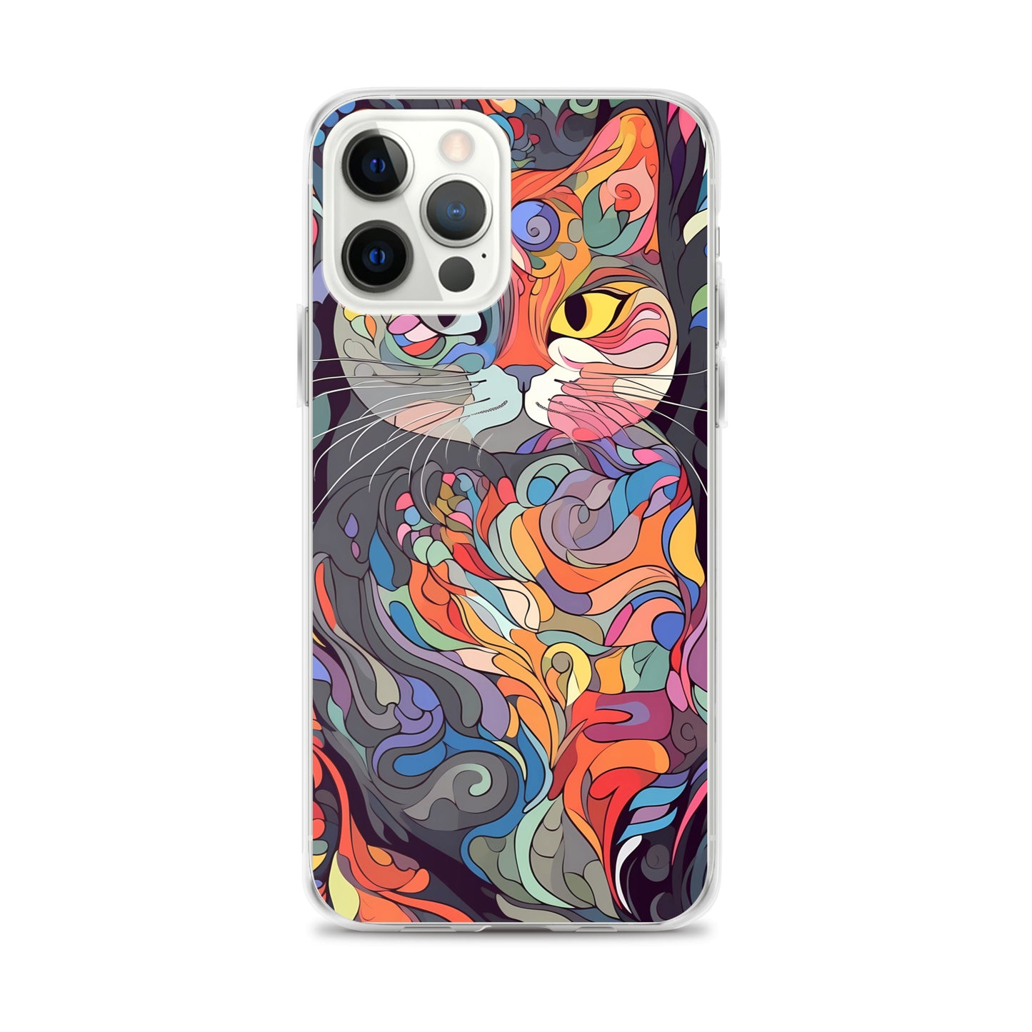 iPhone Case - Psychedelic Cat