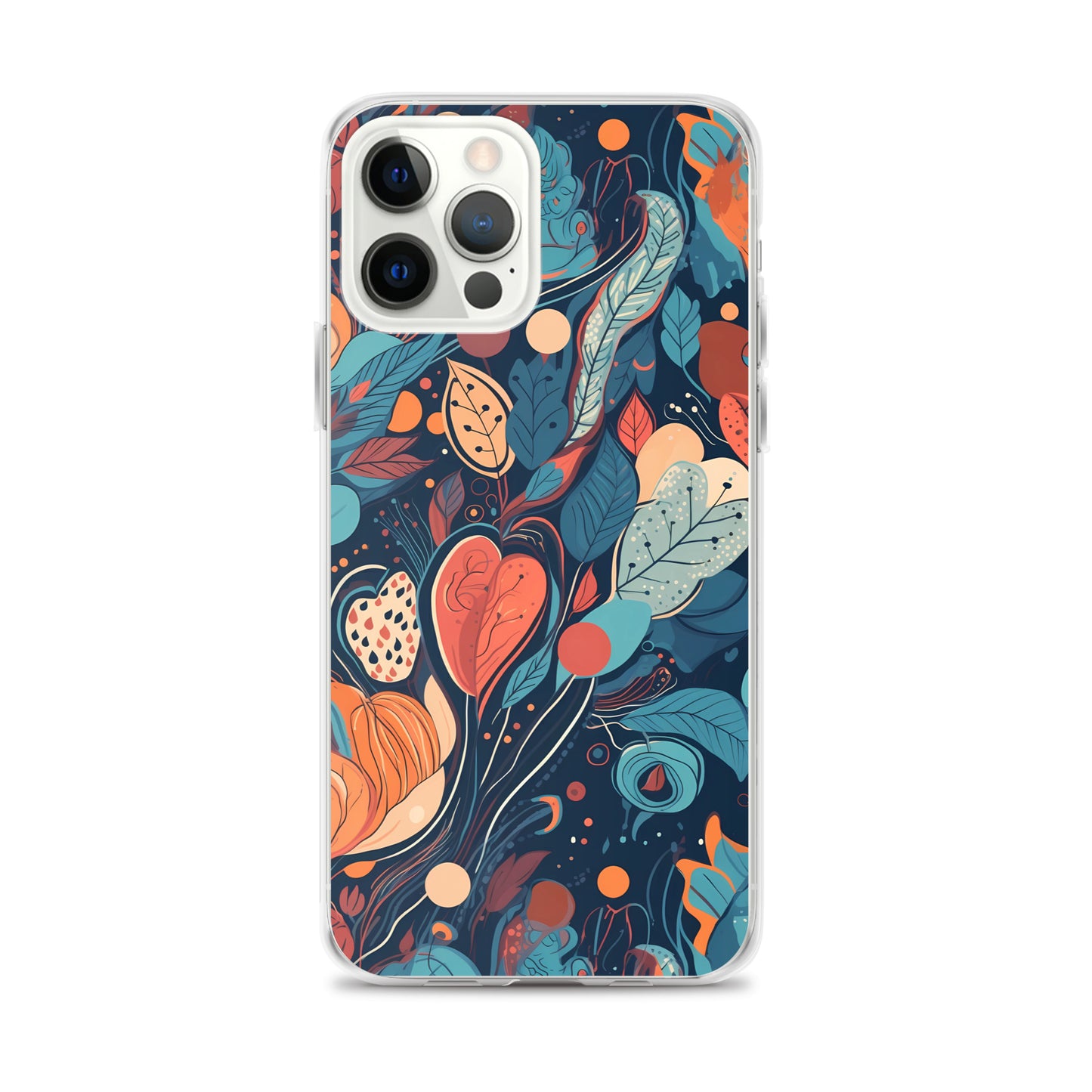 iPhone Case -  Whimsical Leaf Pattern