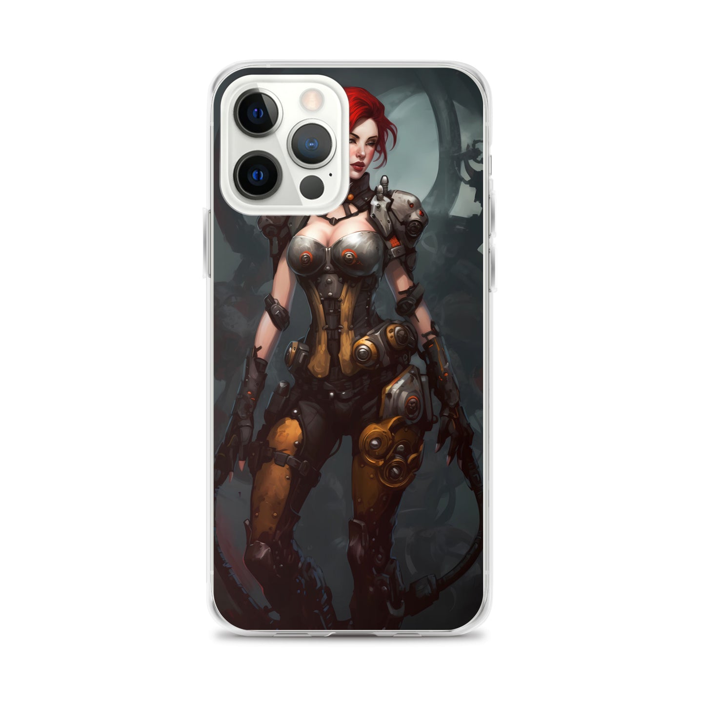 iPhone Case - Redhead Cybernetic Warrior