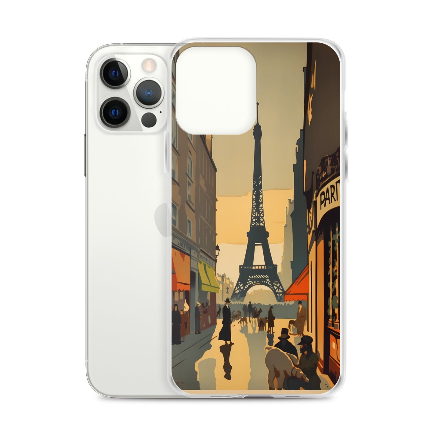 iPhone Case - Vintage Adverts - Parisian Street
