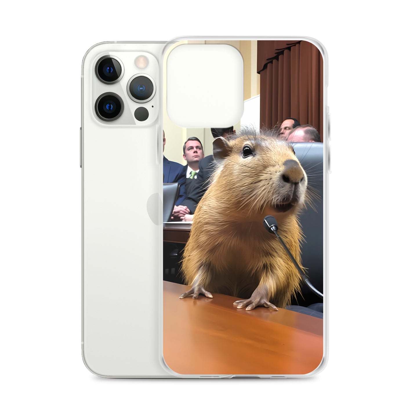 iPhone Case - Testifying Capybara