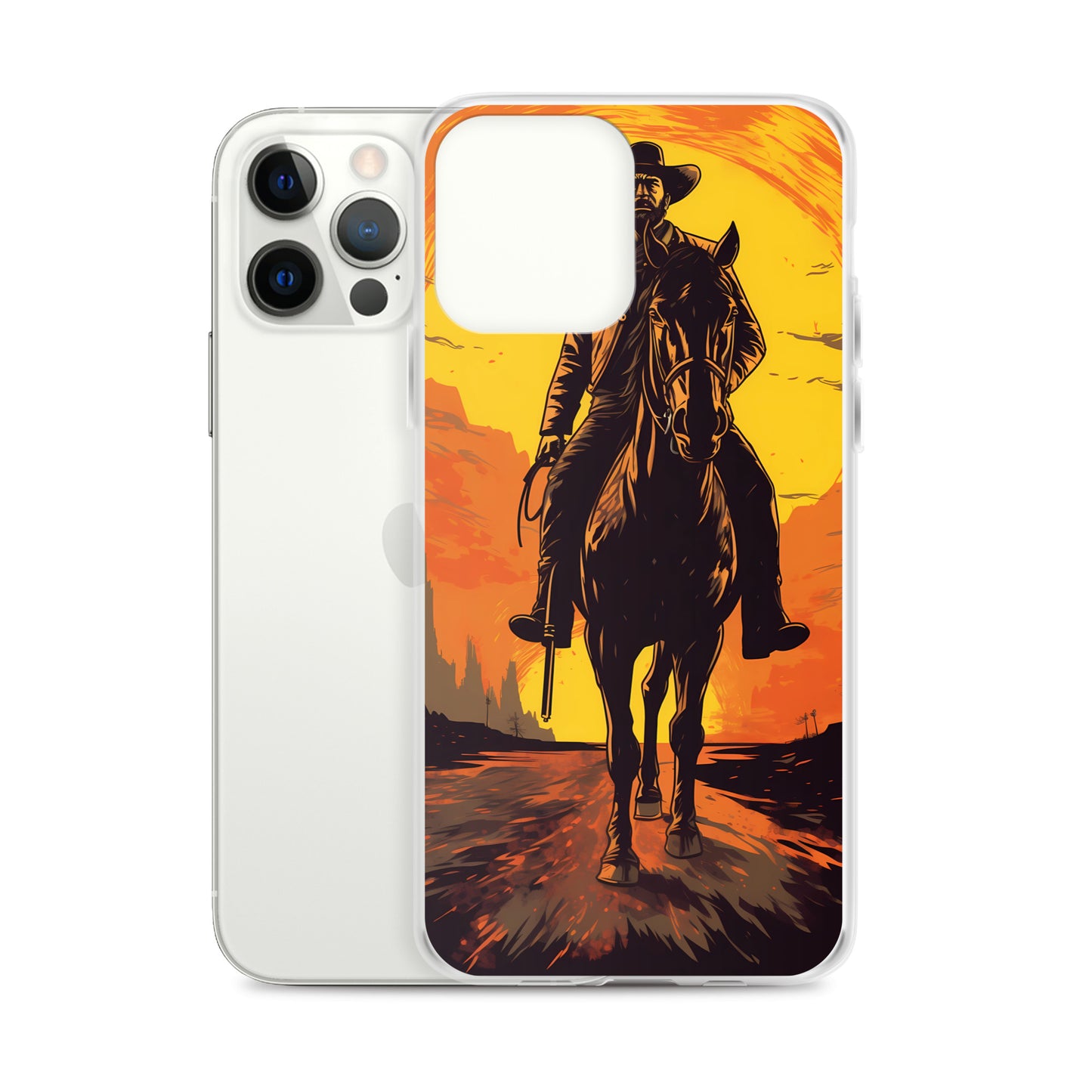 iPhone Case - Redemption in Amber and Silver