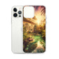 iPhone Case - Tropical Villa at Dusk