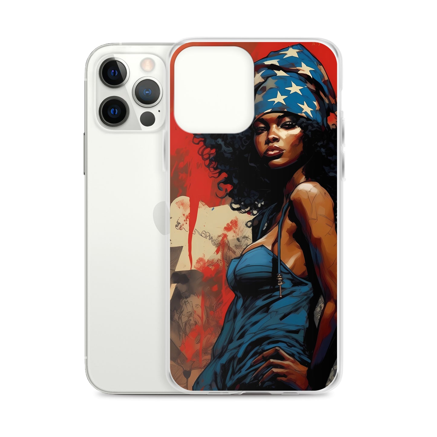 iPhone Case - American Woman