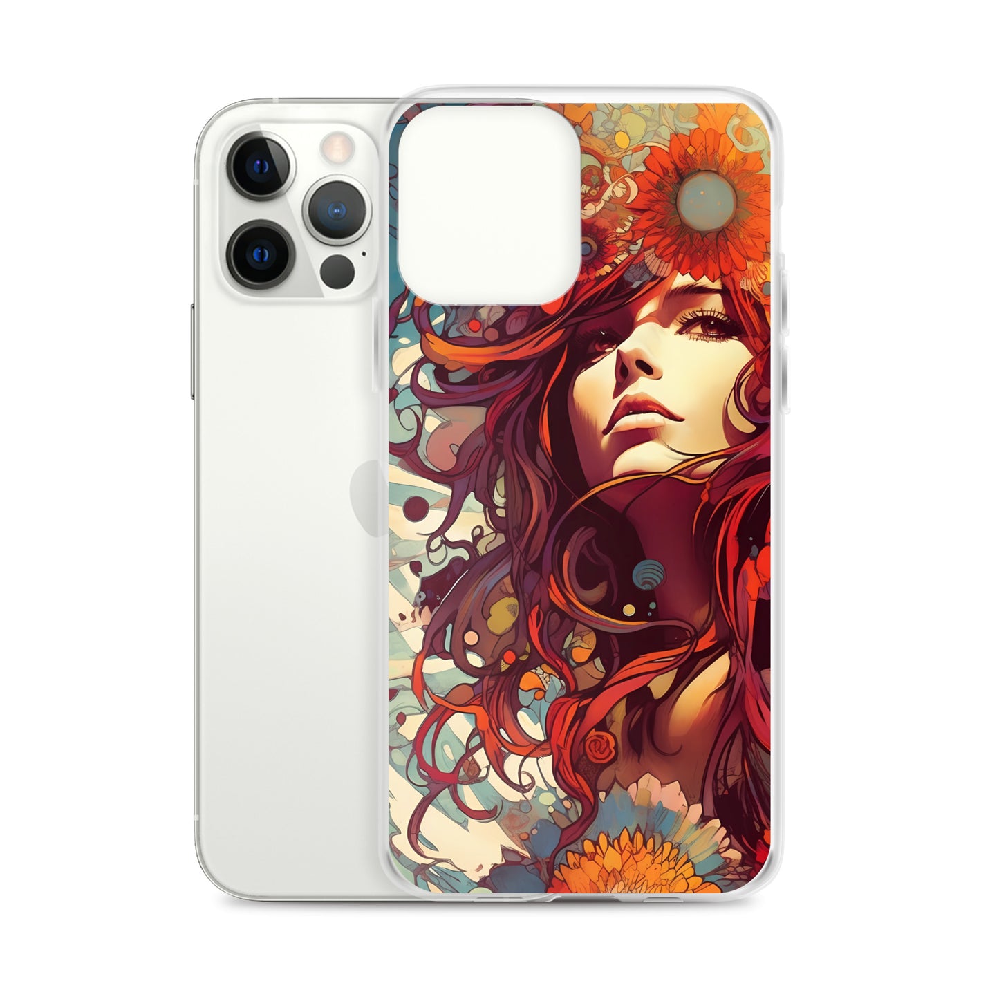 iPhone Case - Flower Immersed Woman
