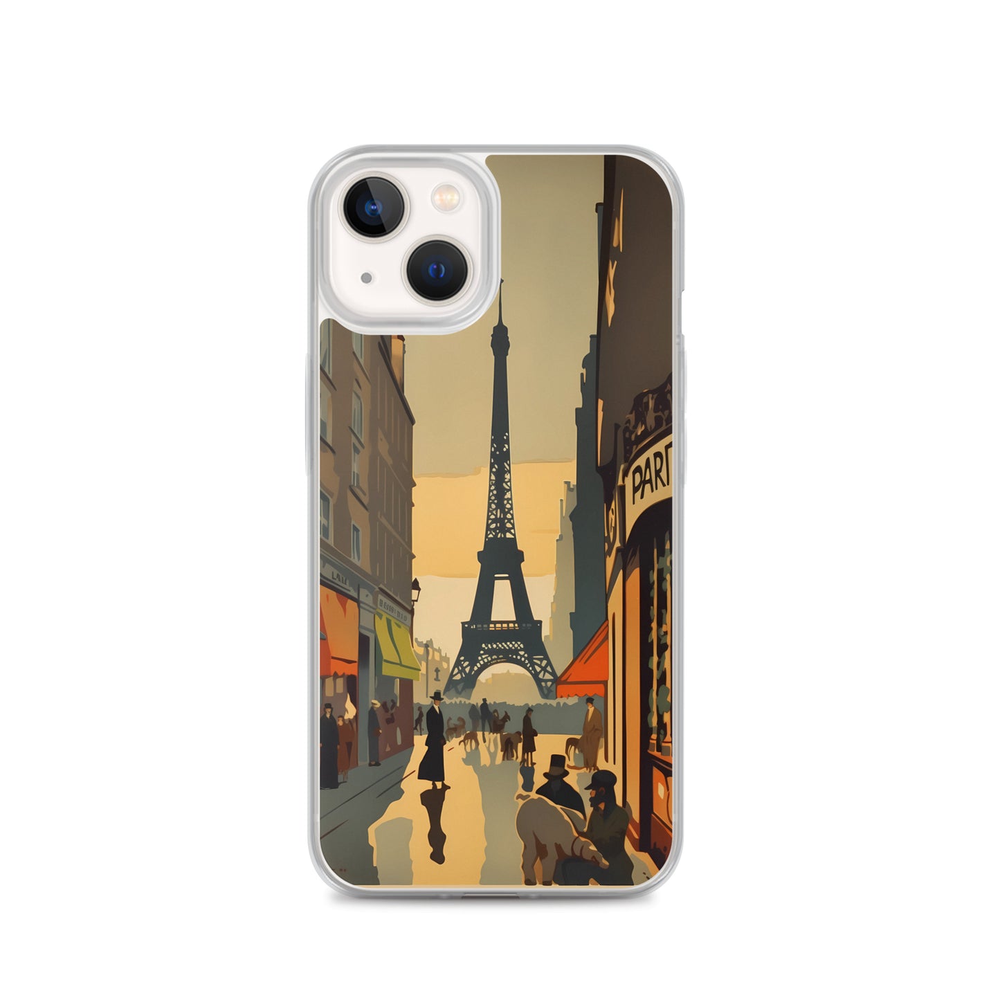 iPhone Case - Vintage Adverts - Parisian Street