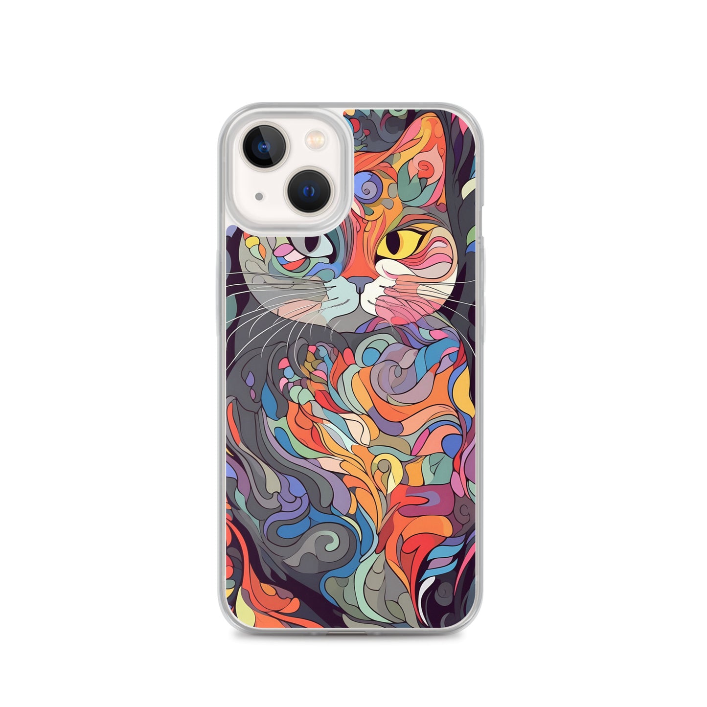 iPhone Case - Psychedelic Cat