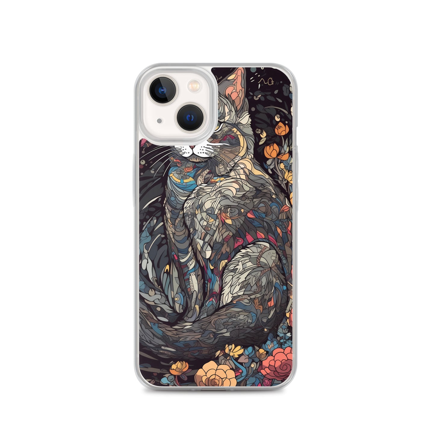 iPhone Case - Gray Cat Garden