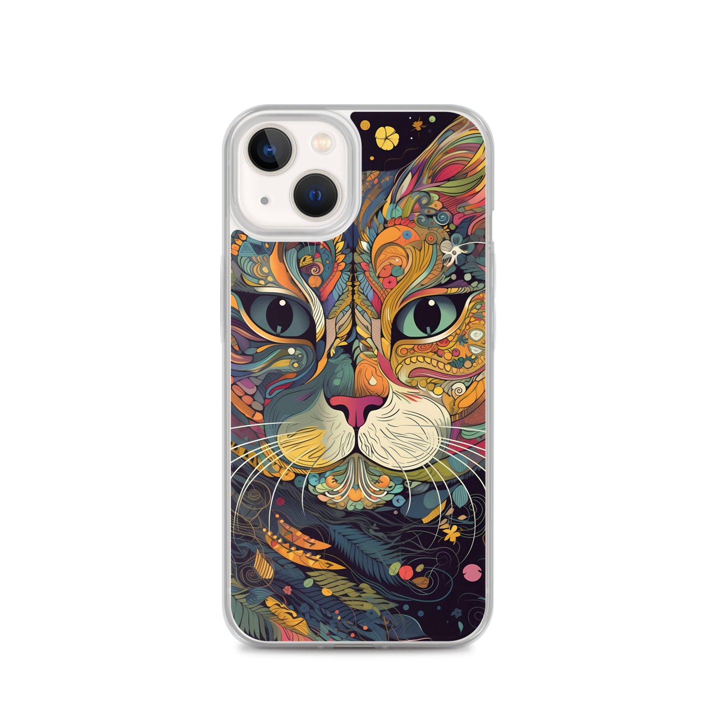 iPhone Case - Cosmic Floral Cat