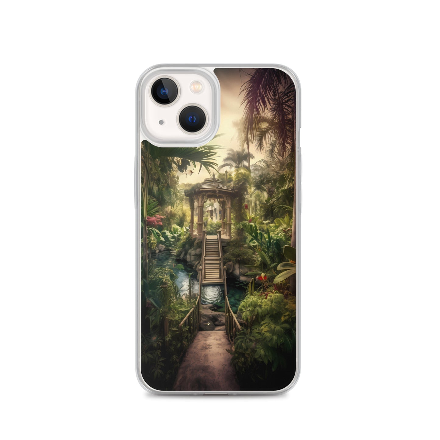 iPhone Case - Tropical Garden Path