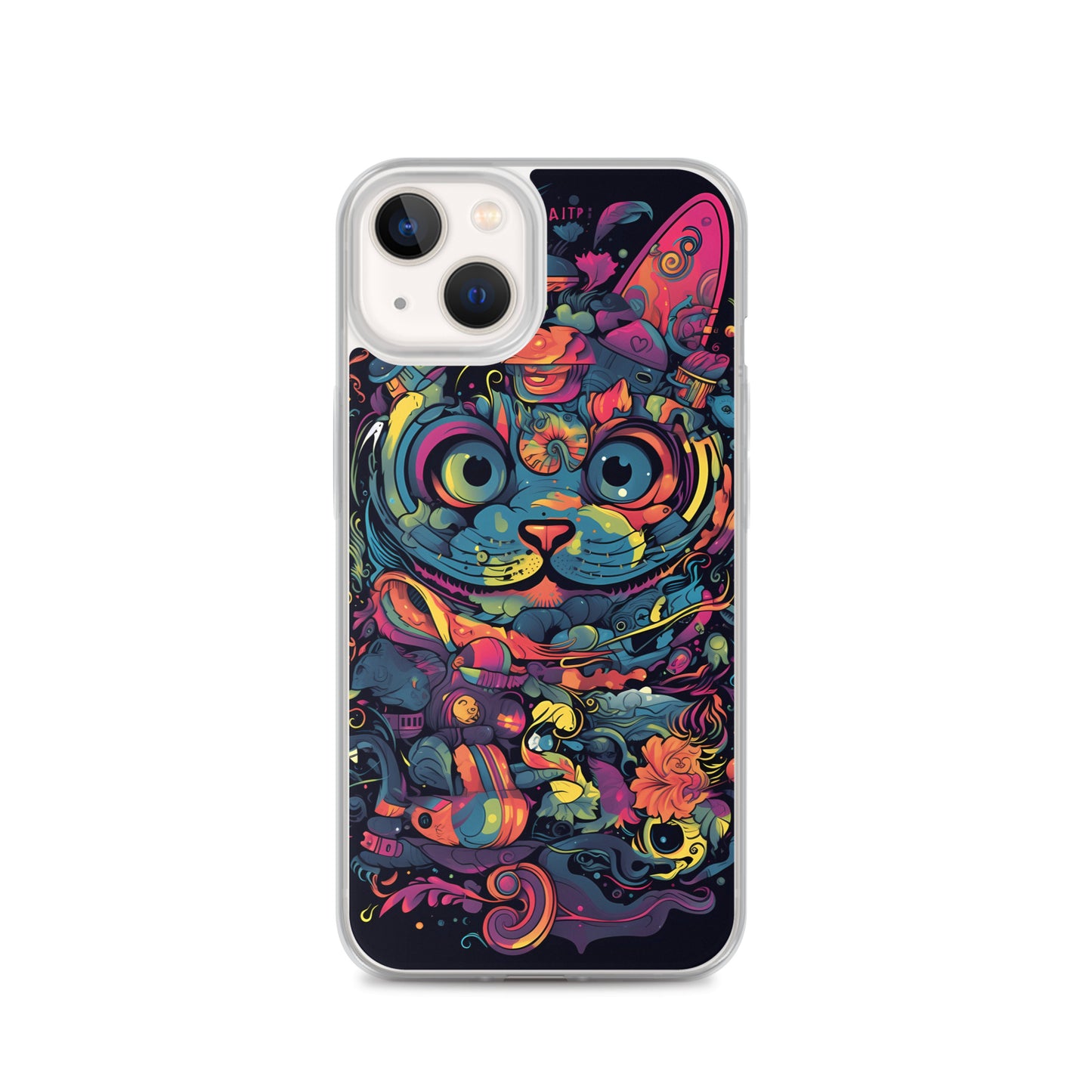 iPhone Case - Psychedelia Cat