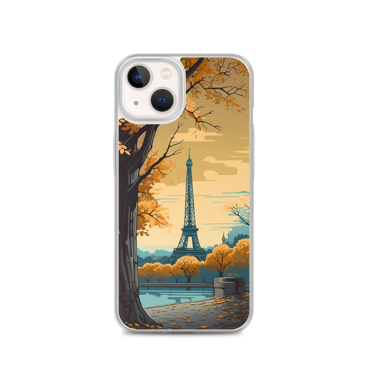 iPhone Case - Golden Eiffel Tower