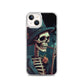 iPhone Case - Cryptidcore Skeleton Smoker