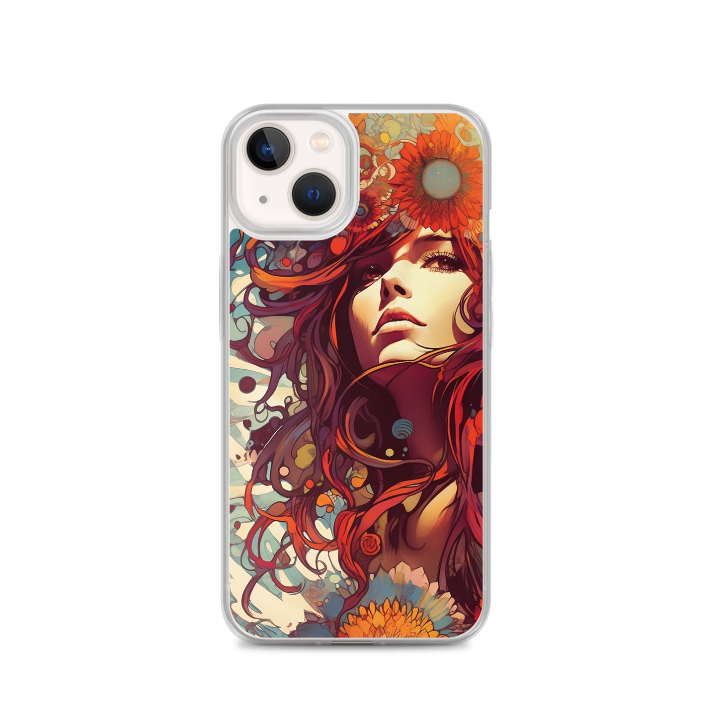iPhone Case - Flower Immersed Woman