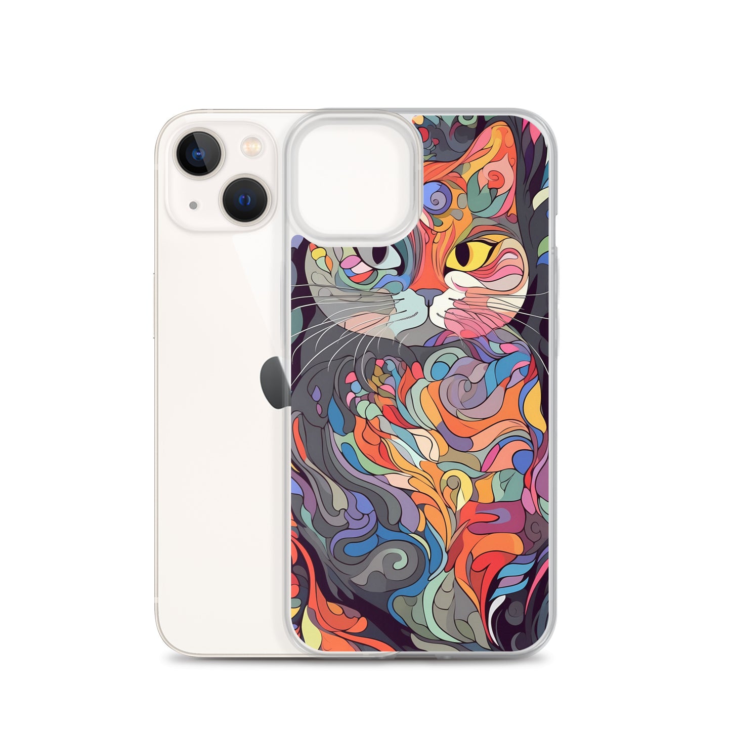 iPhone Case - Psychedelic Cat