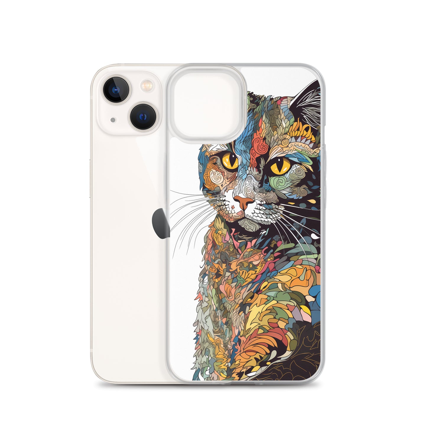 iPhone Case - Floral Feline