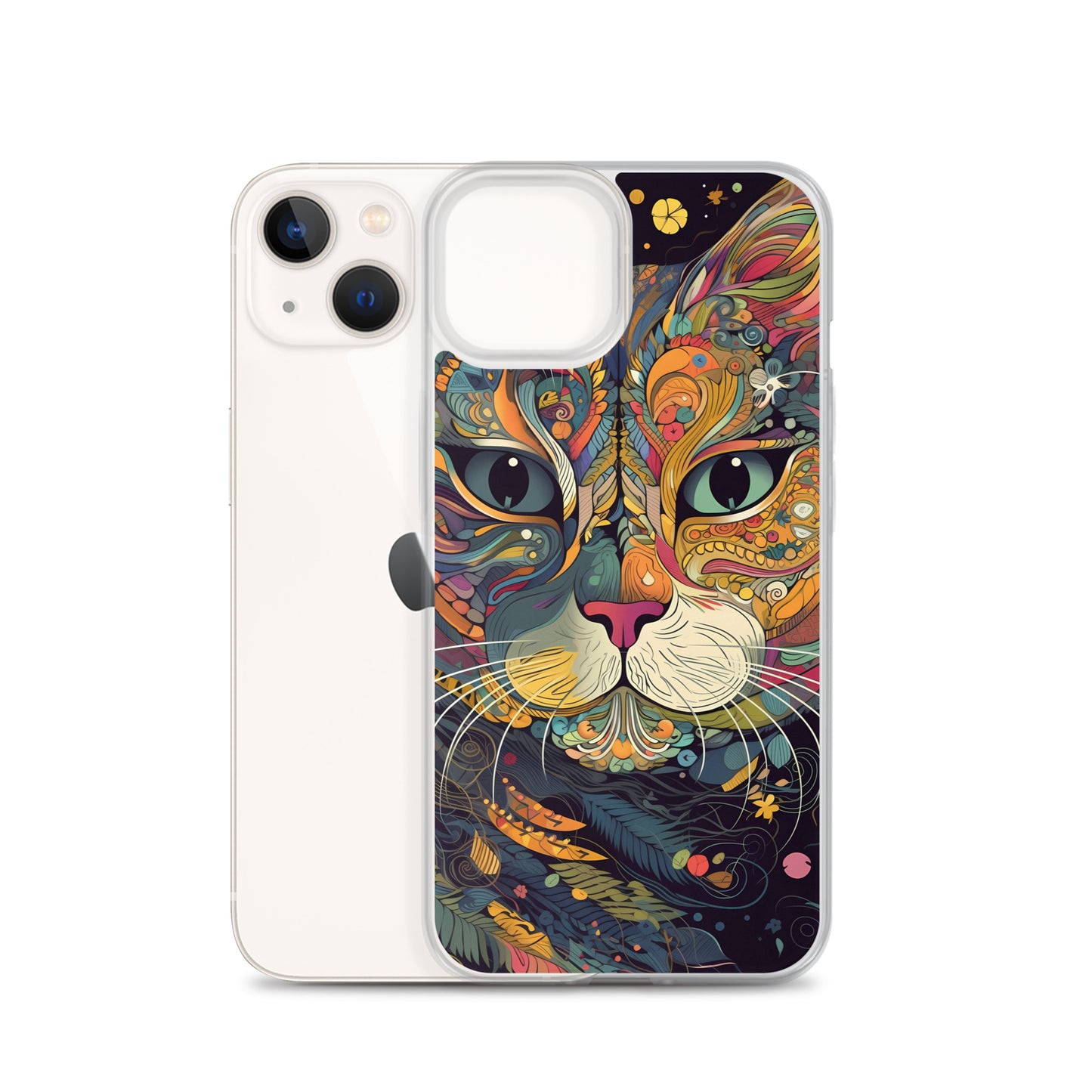 iPhone Case - Cosmic Floral Cat