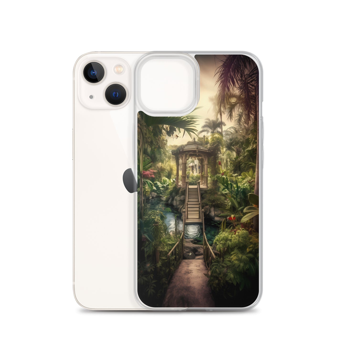 iPhone Case - Tropical Garden Path