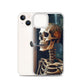 iPhone Case - Skull Flower Skeleton