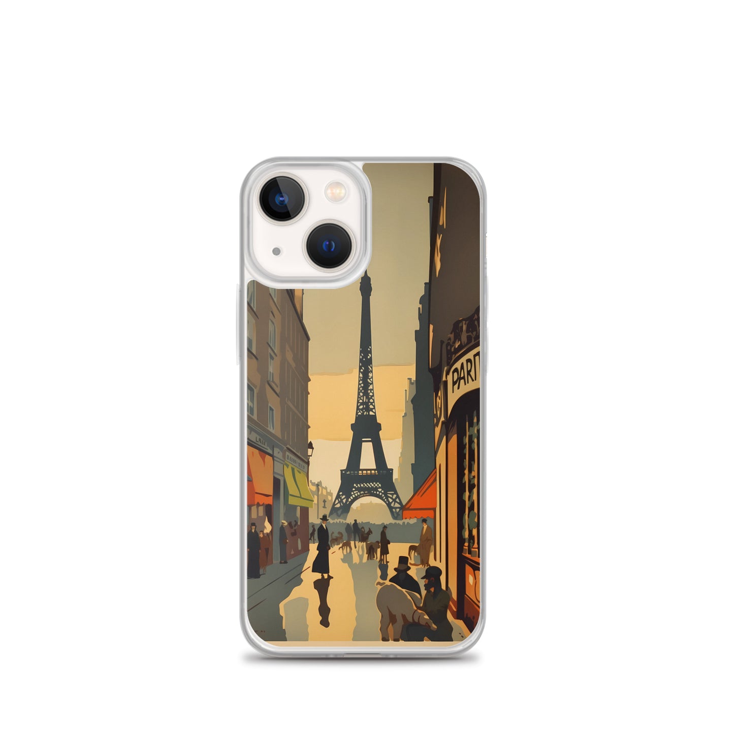 iPhone Case - Vintage Adverts - Parisian Street