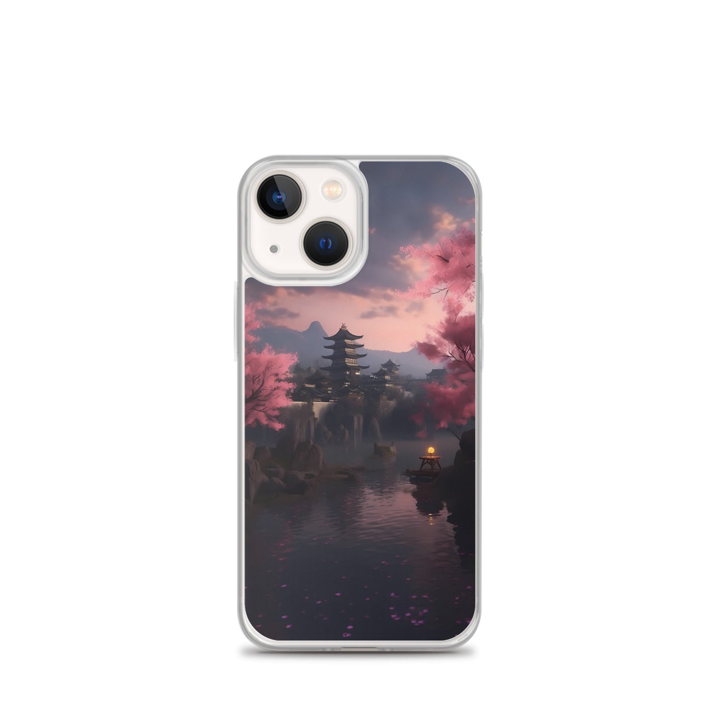 iPhone Case - Cherry Blossoms on Lake