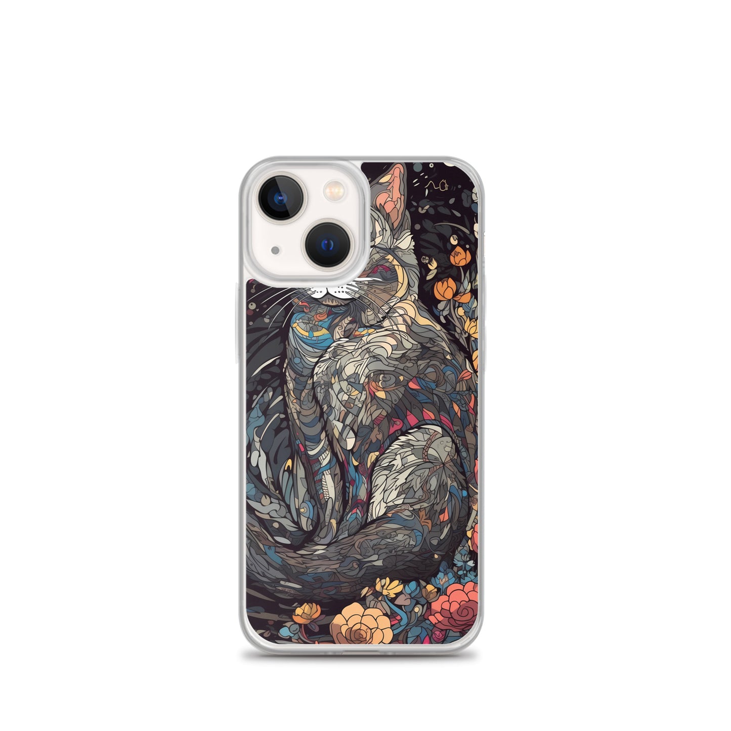 iPhone Case - Gray Cat Garden
