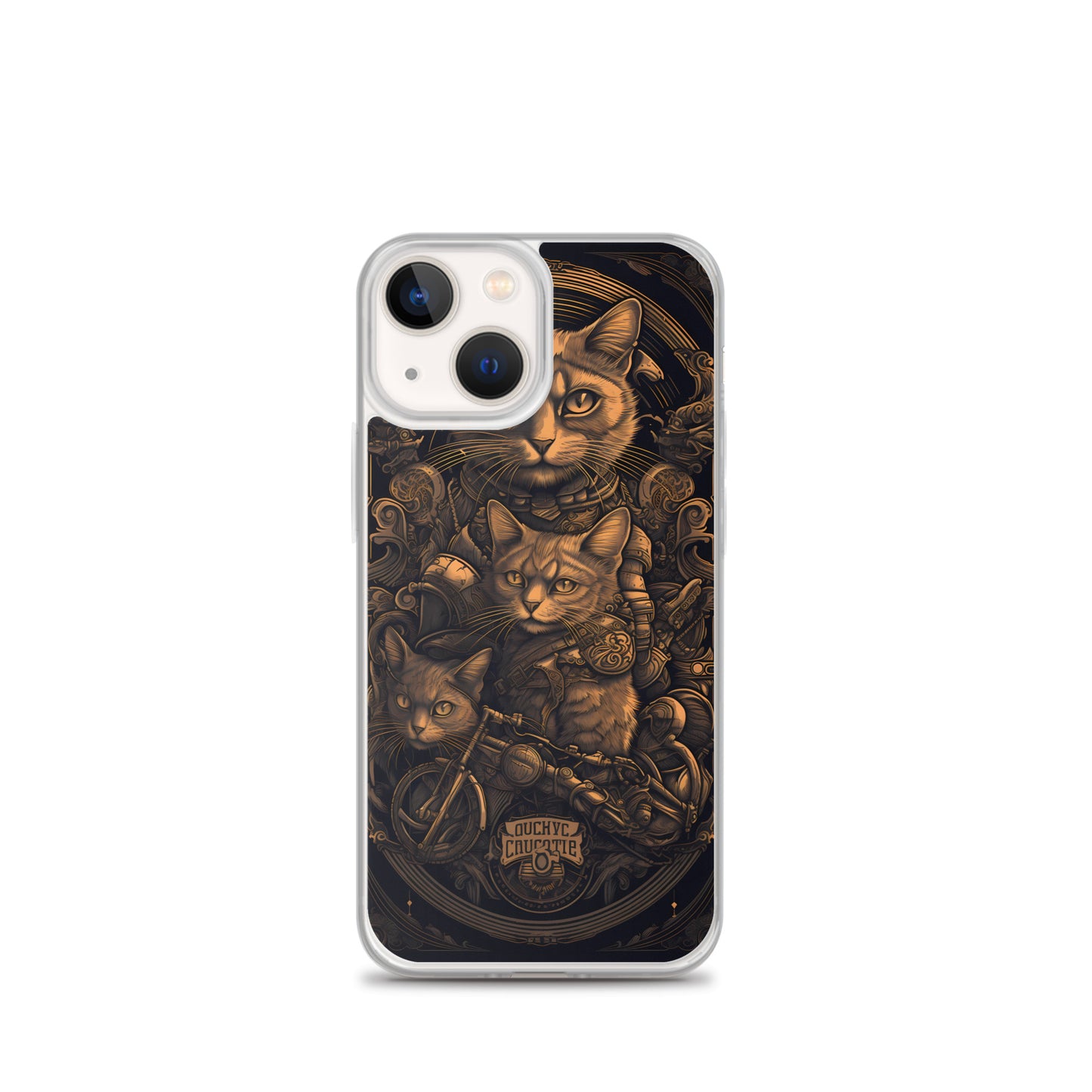iPhone Case - Dieselpunk Cat Print