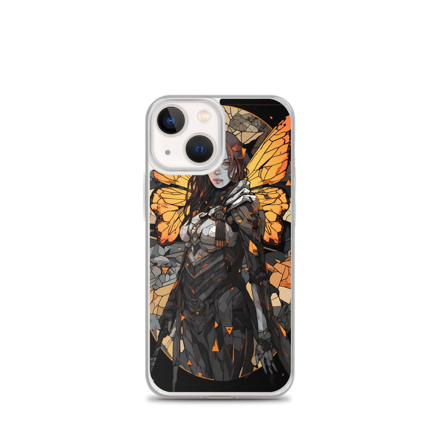 iPhone Case - Winged Woman Stained Glass