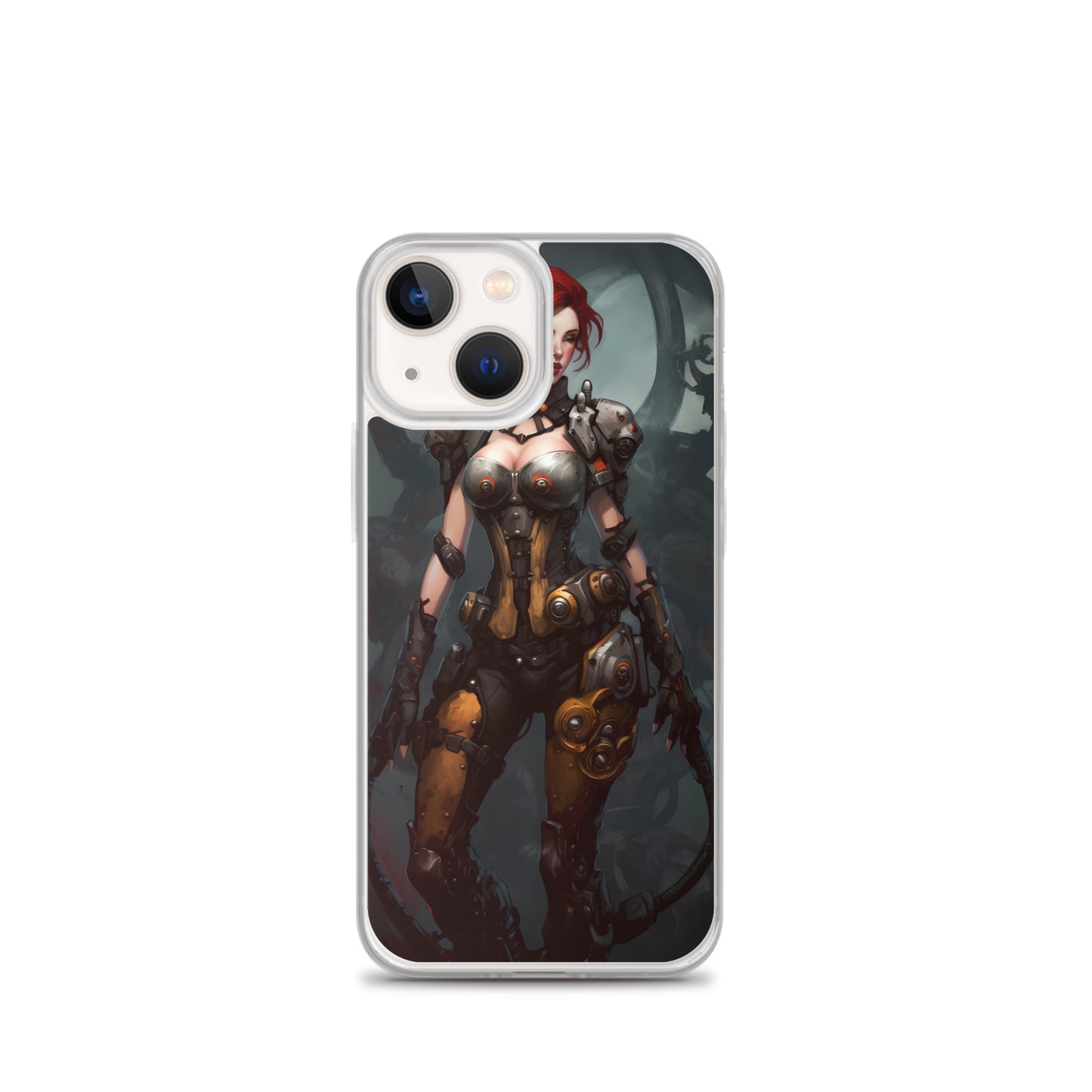 iPhone Case - Redhead Cybernetic Warrior