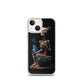 iPhone Case - Dream Smoke Seated Skeleton
